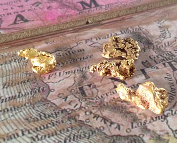 11.32 Grams (4) Gold Creek Montana Gold Nuggets