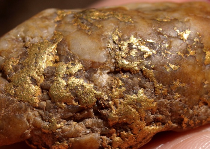 Finding Gold in Quartz Rock