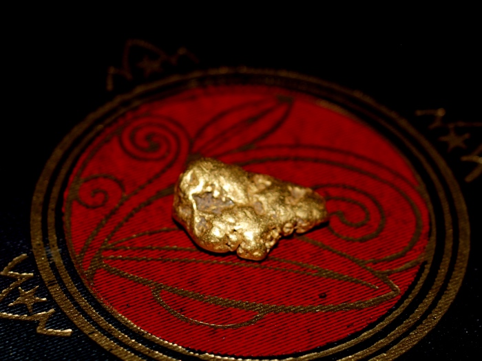 Gold nugget from Dahlonega