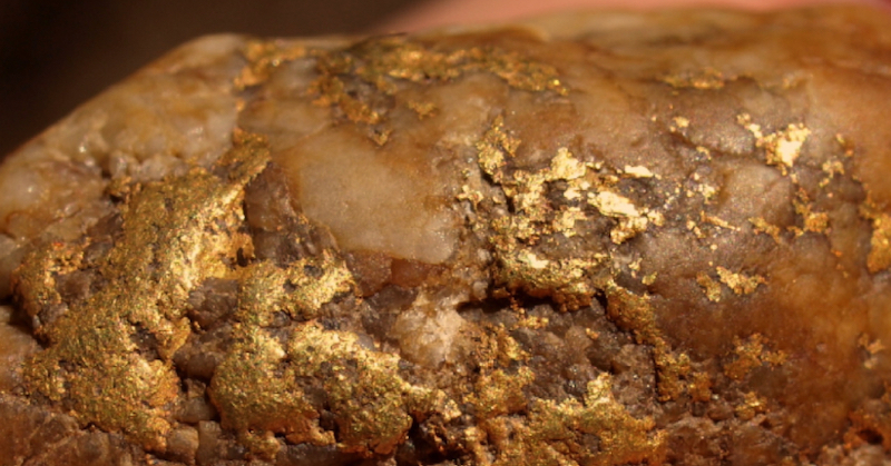 Large Gold from Russia Mine