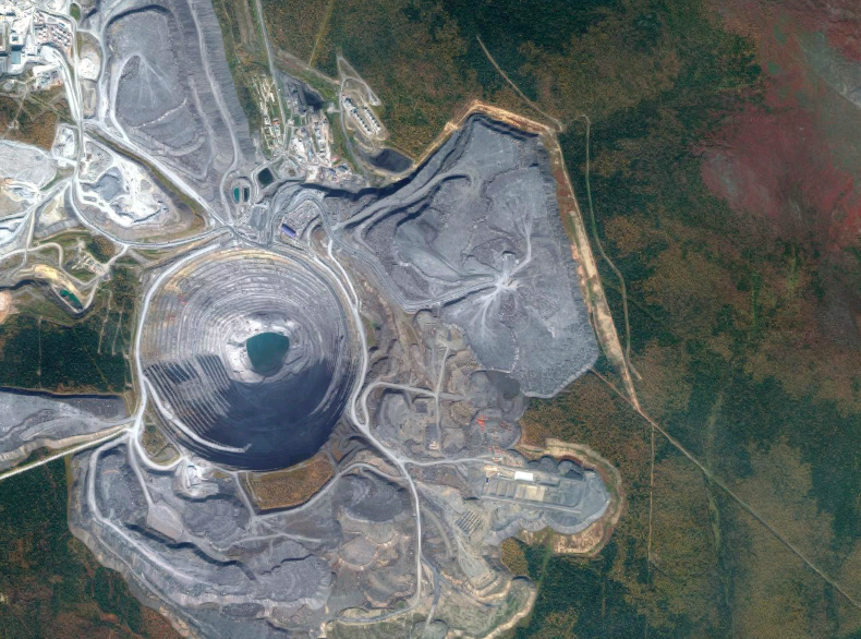 Huge Russian Mine