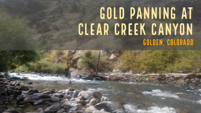 Golden Colorado Gold Panning