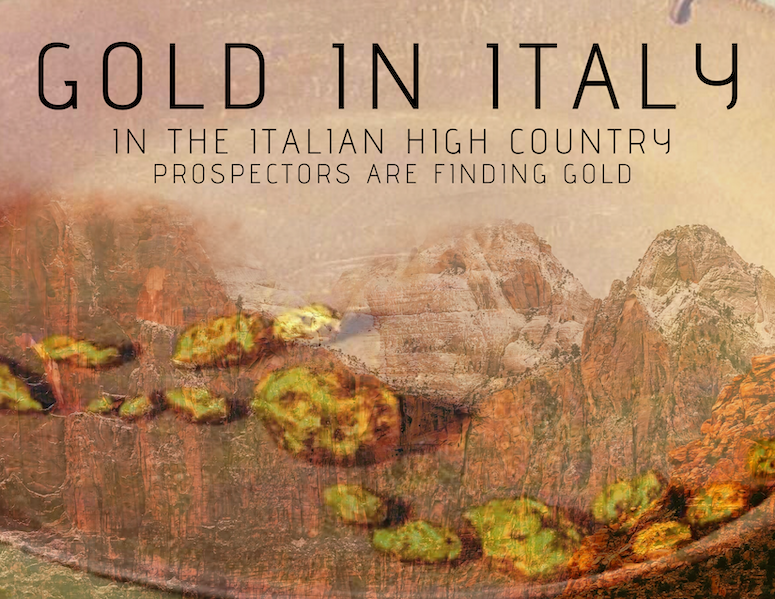 Piedmont Region Italy Gold Prospecting