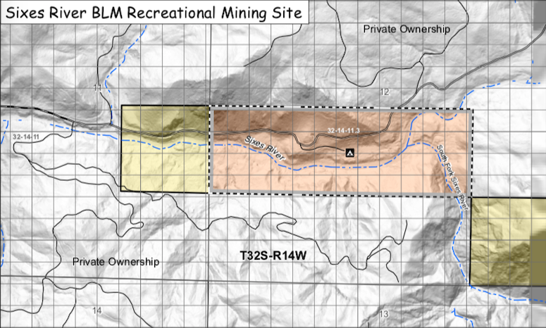 Sixes River Recreation Mining Site