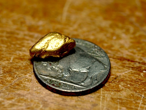 Southern Oregon gold nugget